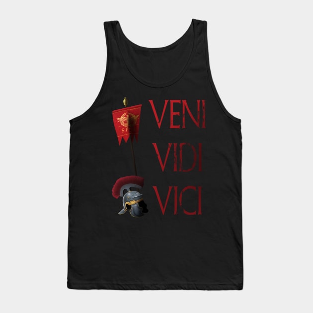 Veni Vidi Vici Tank Top by Styr Designs